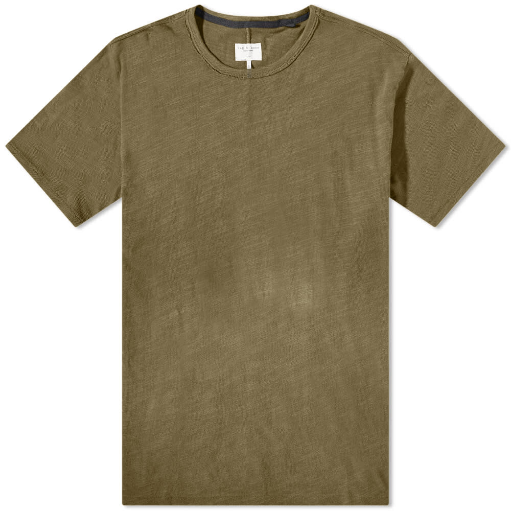 

Футболка Rag & Bone Classic Flame Tee, Коричневый