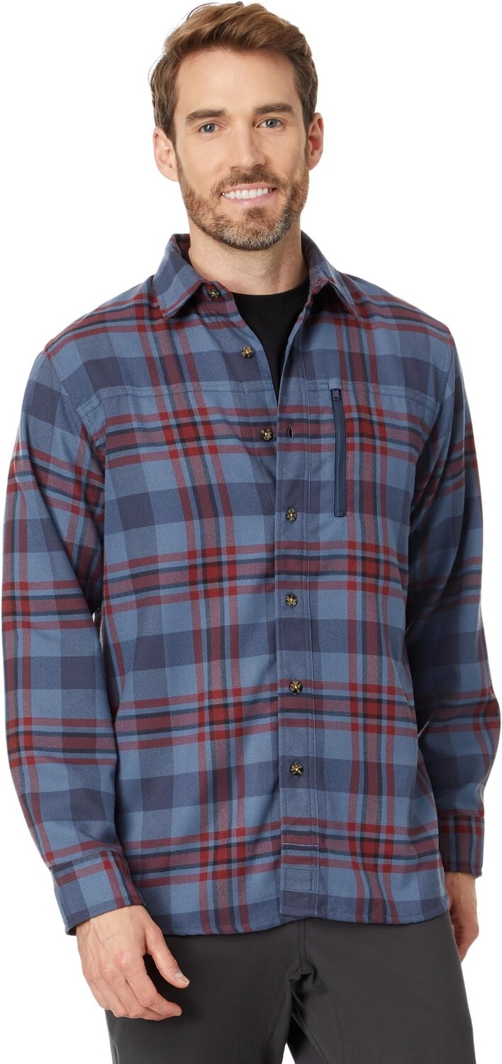 

Рубашка Angus Flannel Flylow, цвет River/Black