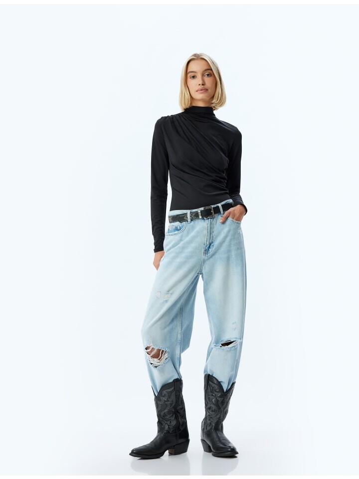 

Футболка KOTON Bluse, черный
