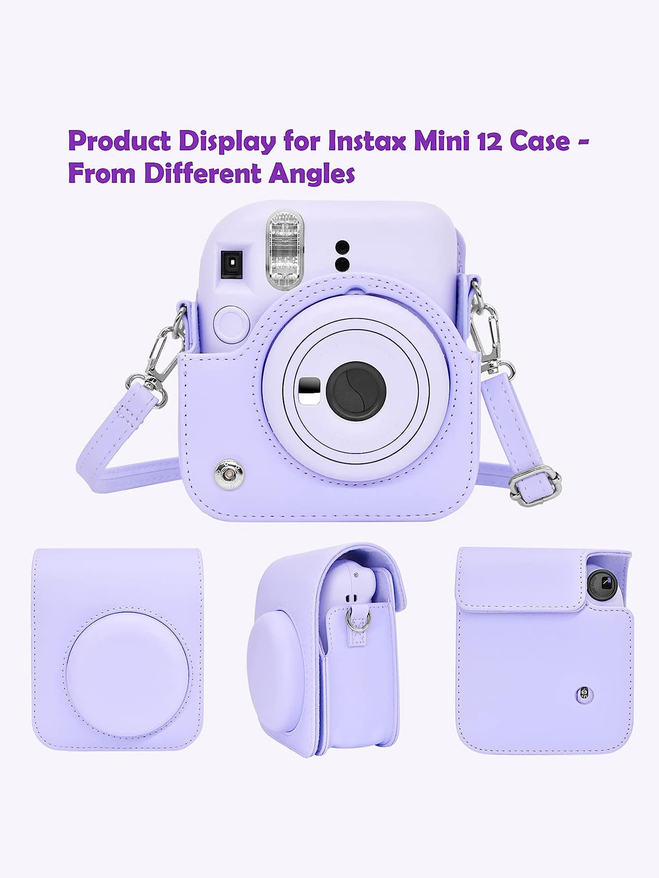 Чехол Instant Mini 12, фиолетовый