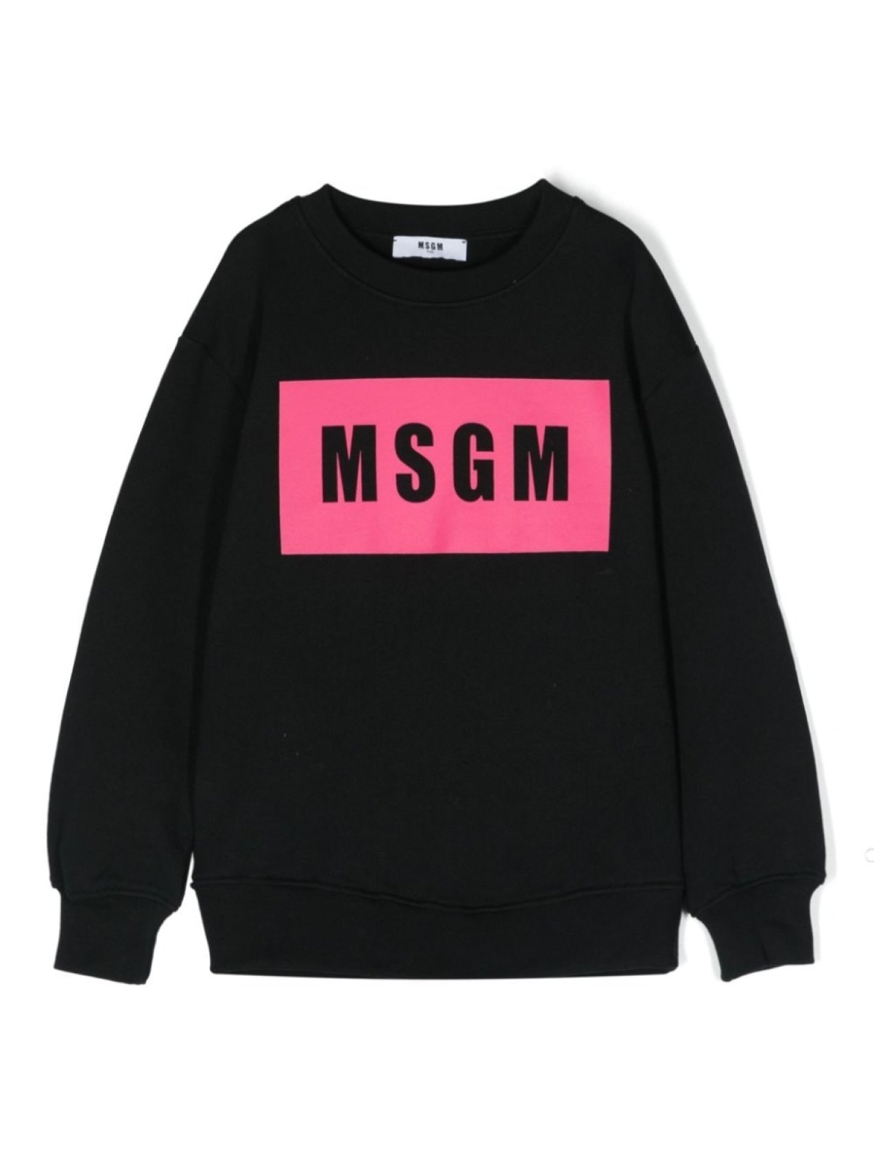 

MSGM Kids толстовка с логотипом, черный