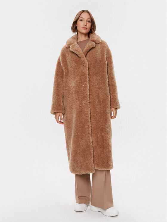 

Зимнее пальто стандартного кроя Guess, коричневый