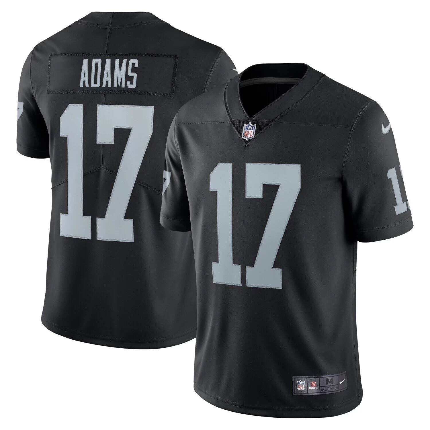 

Мужская черная майка Davante Adams Las Vegas Raiders Vapor Limited Nike