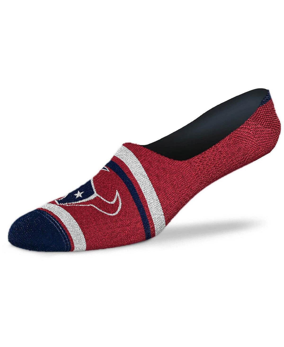 

Женские носки-неявки Houston Texans Cruisin' For Bare Feet, красный