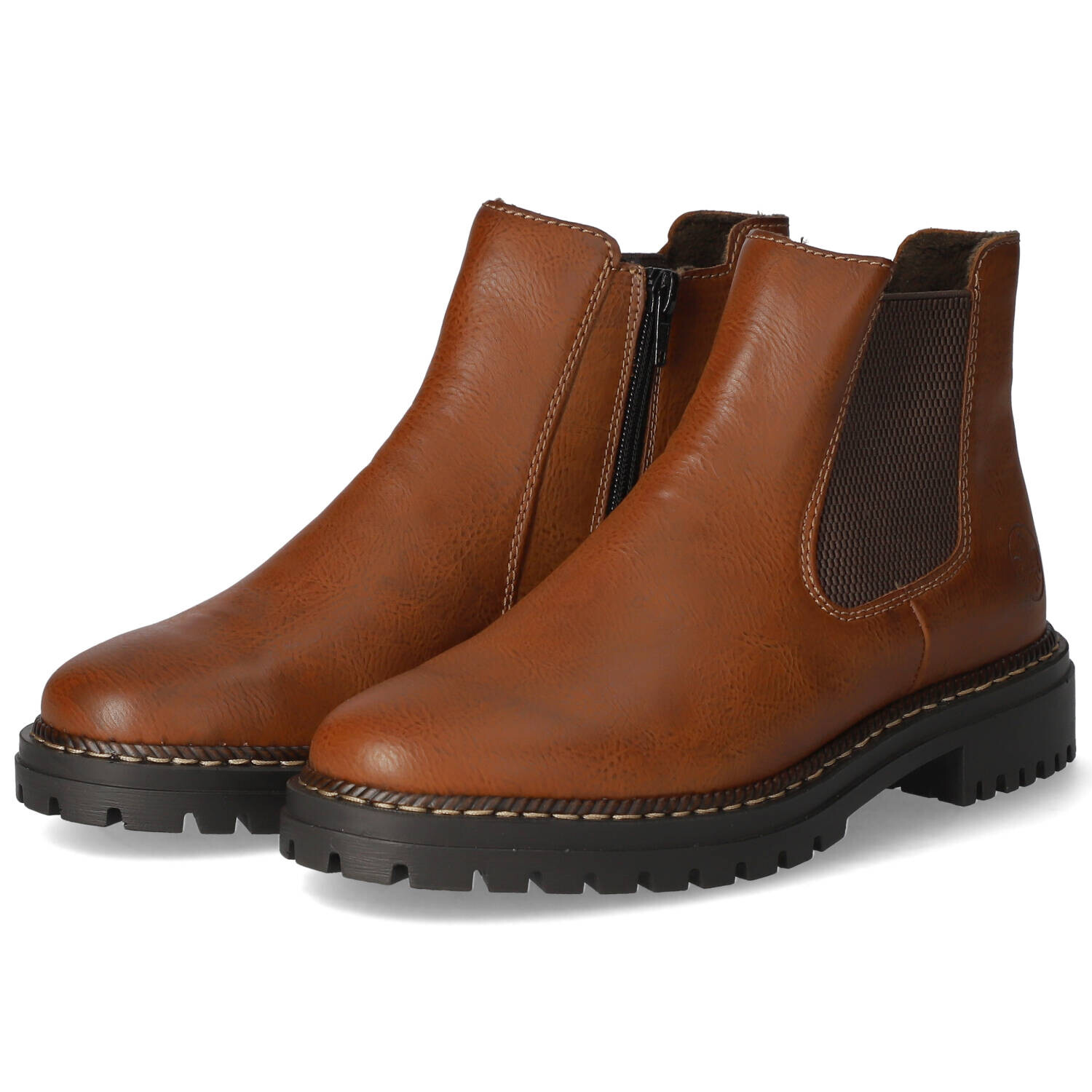 

Ботинки rieker Stiefeletten, коричневый