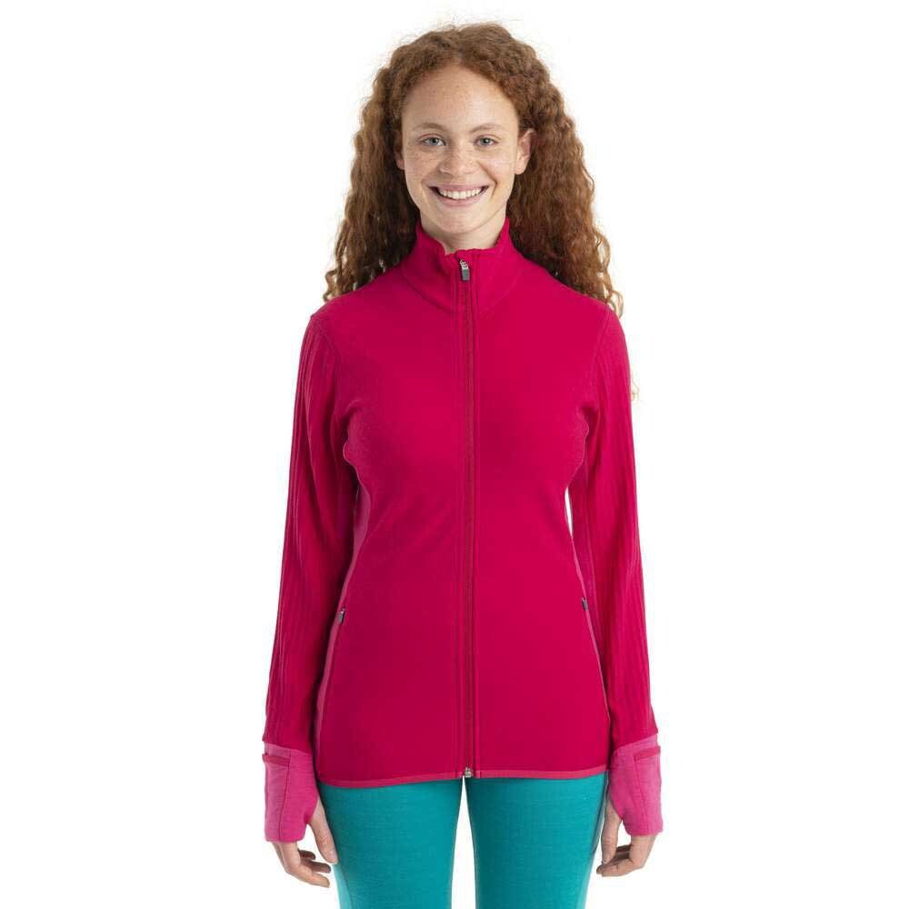 

Толстовка Icebreaker Descender Merino, розовый