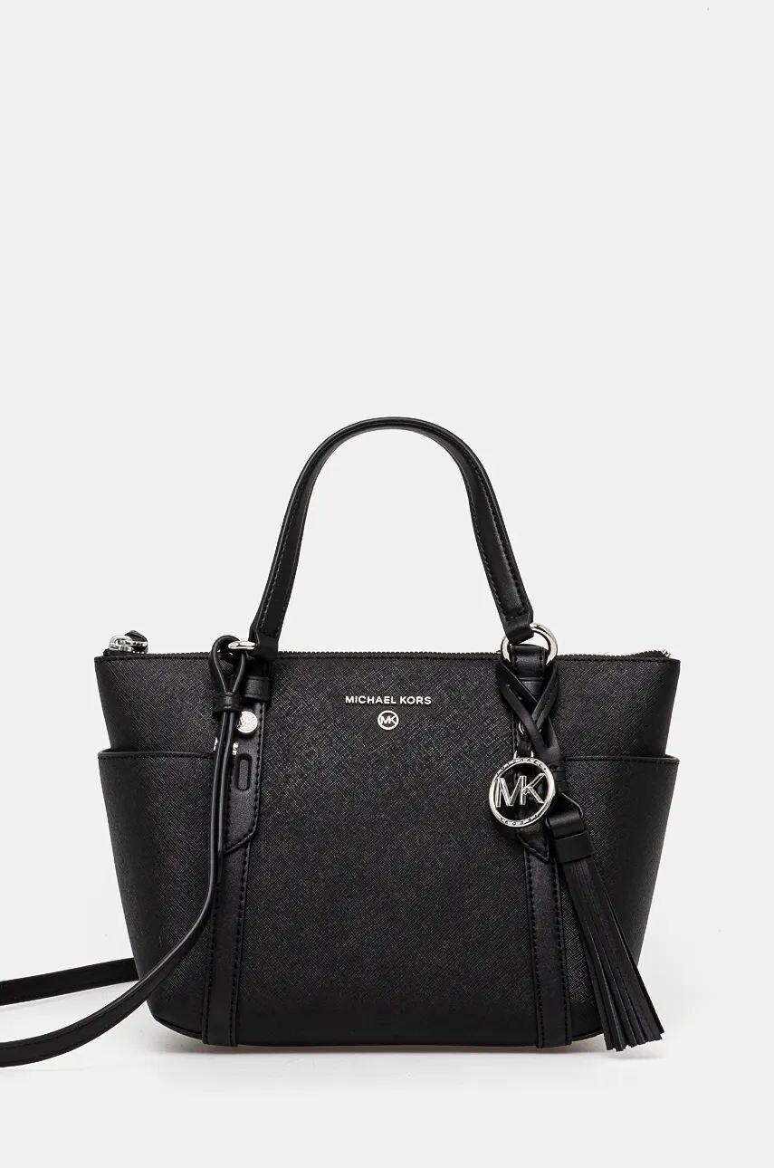 

Кожаная сумка MICHAEL Michael Kors, черный