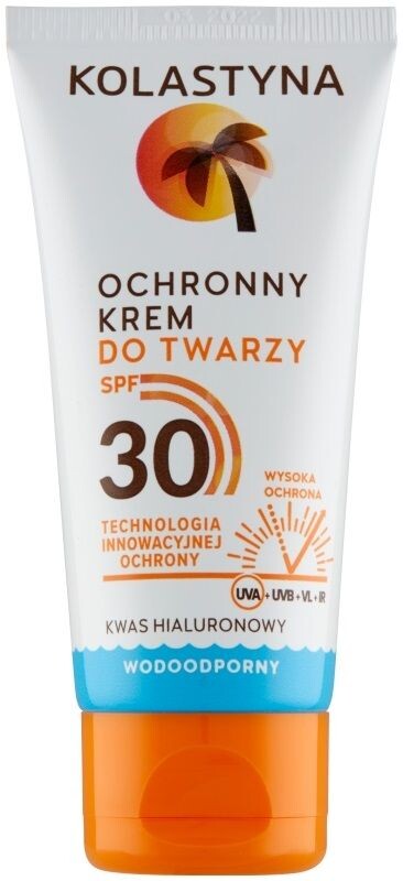 

Kolastyna Sun SPF30 защитный крем с фильтром, 50 ml