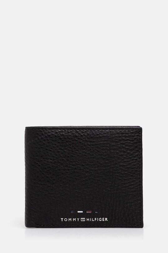 

Кожаный кошелек Tommy Hilfiger, черный