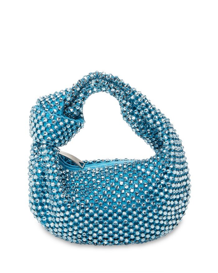

Мини-сумка Jodie Intrecciato из кожи и кристаллов Bottega Veneta