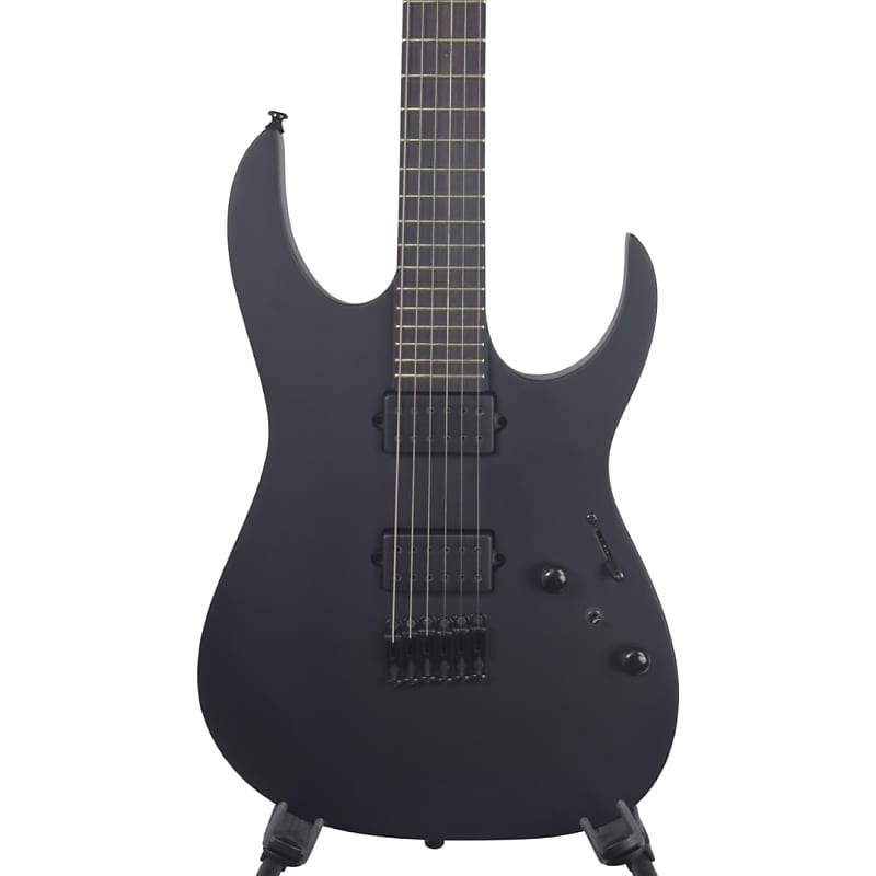 

Электрогитара Ibanez RGRTB621 Iron Label - черная плоская RGRTB621BKF