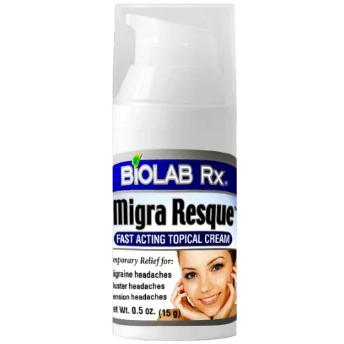 

Крем от мигрени и головных болей BIOLAB Rx Migra Resque, 15 гр