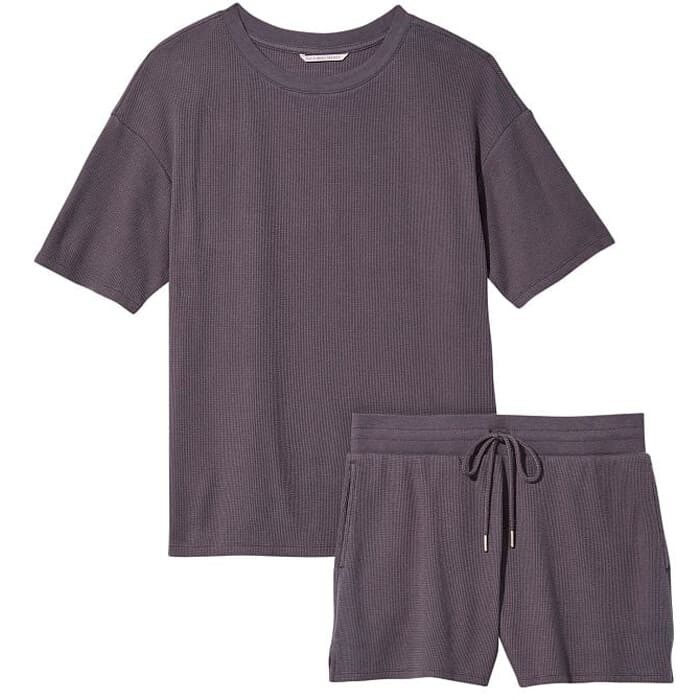 

Пижама Victoria's Secret Thermal Short, серый