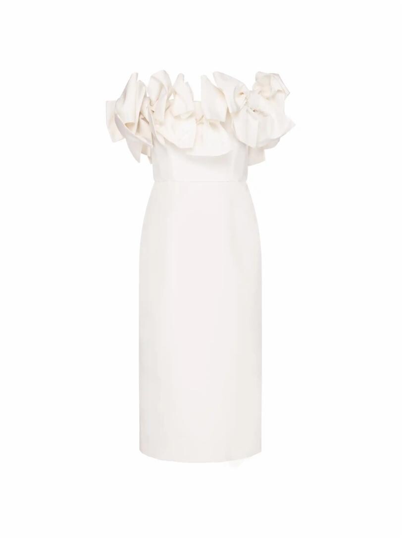

Платье миди с бантами Carolina Herrera