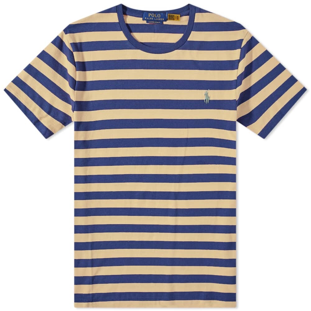 

Футболка Polo Ralph Lauren Broad Stripe Tee, Коричневый