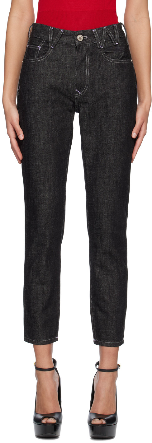 

Черные джинсы Vivienne Westwood
