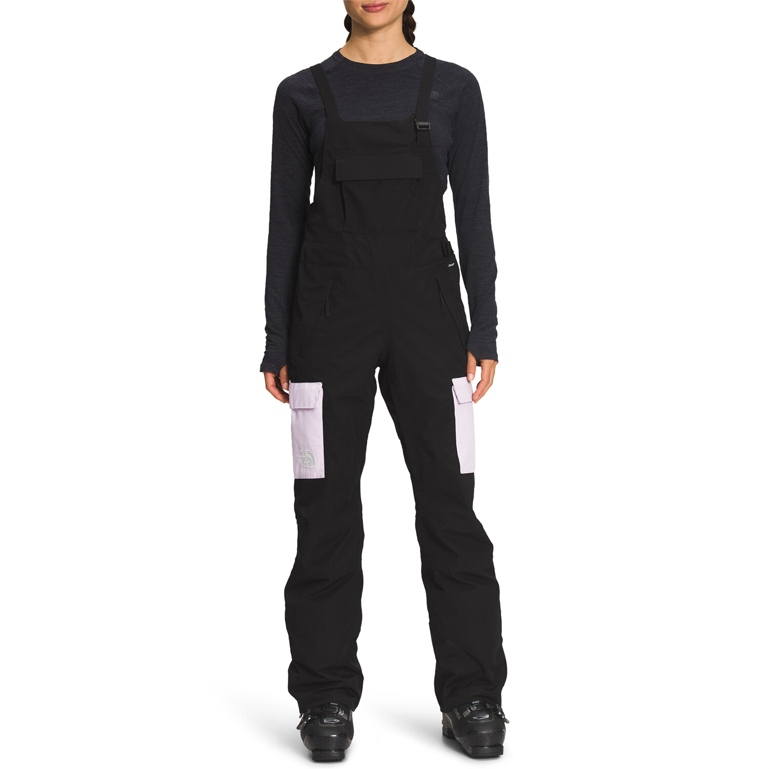 

Нагрудники высокие The North Face Dragline женские, черный
