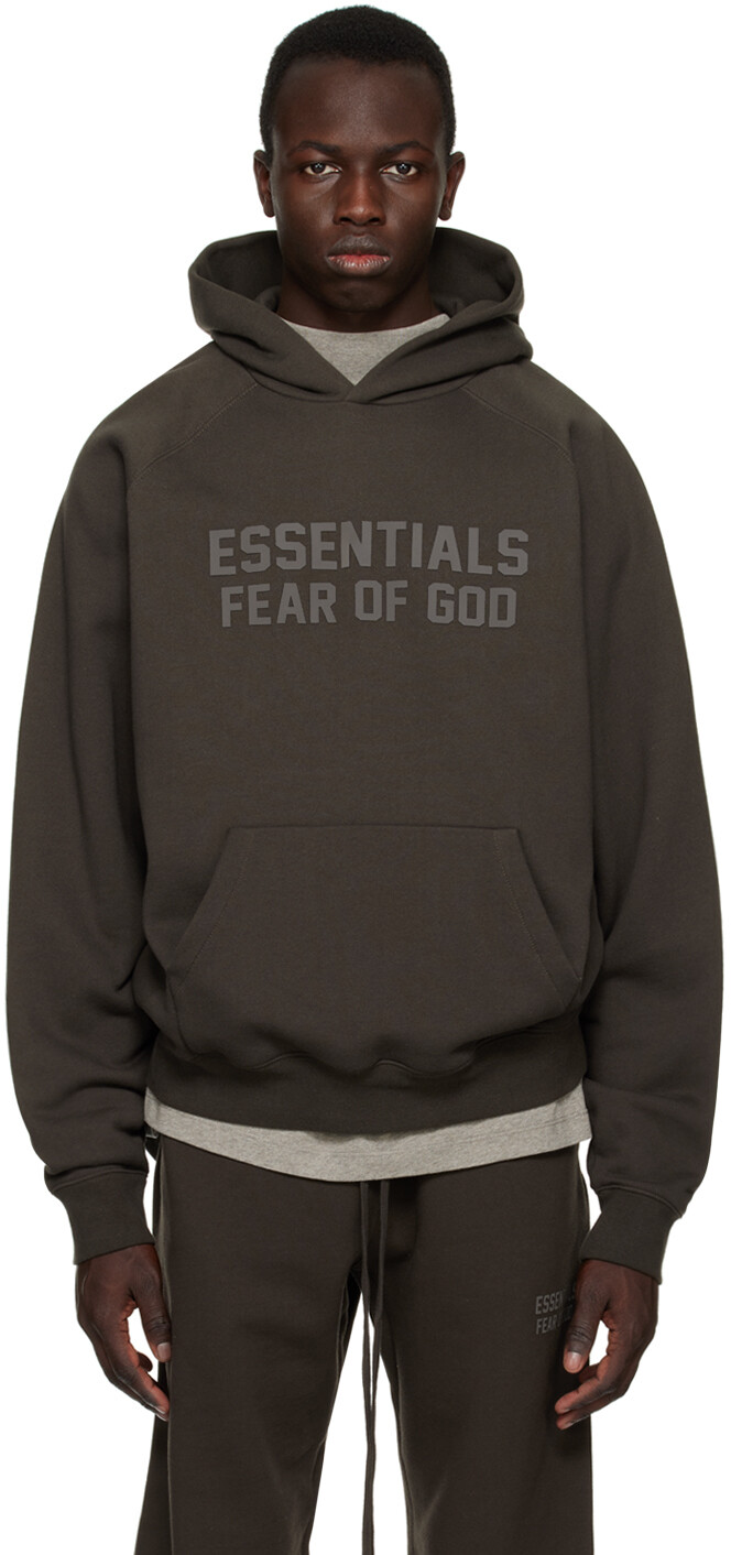 

Серый худи реглан Essentials
