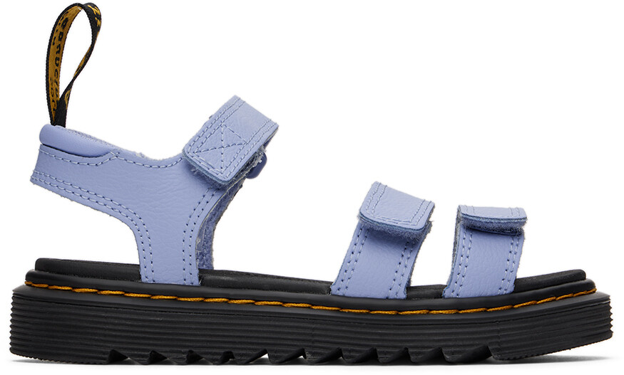 

Детские синие сандалии Klaire для больших детей Dr. Martens