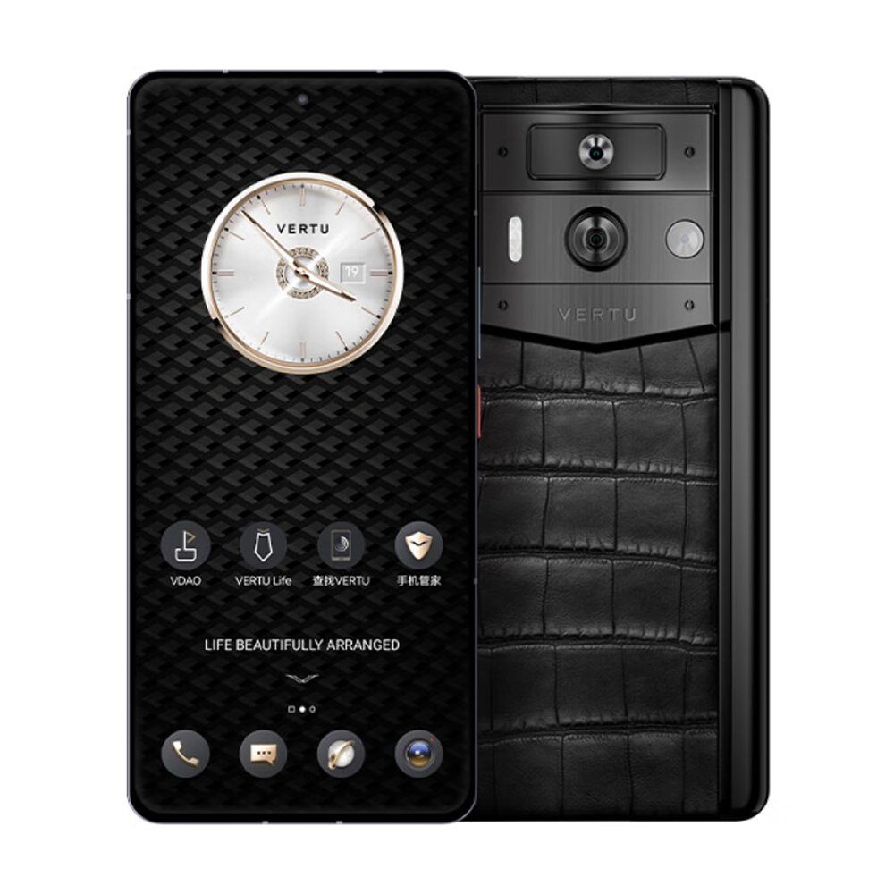 Смартфон Vertu Metavertu 2 Alligator, 12 ГБ/1 ТБ, 2 Nano-SIM, черный