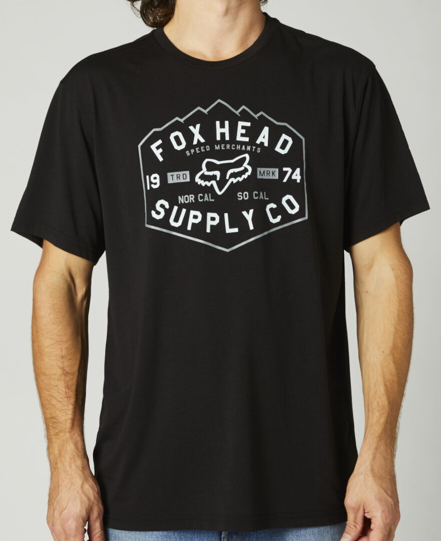 

Футболка FOX Backbone Tech, черный