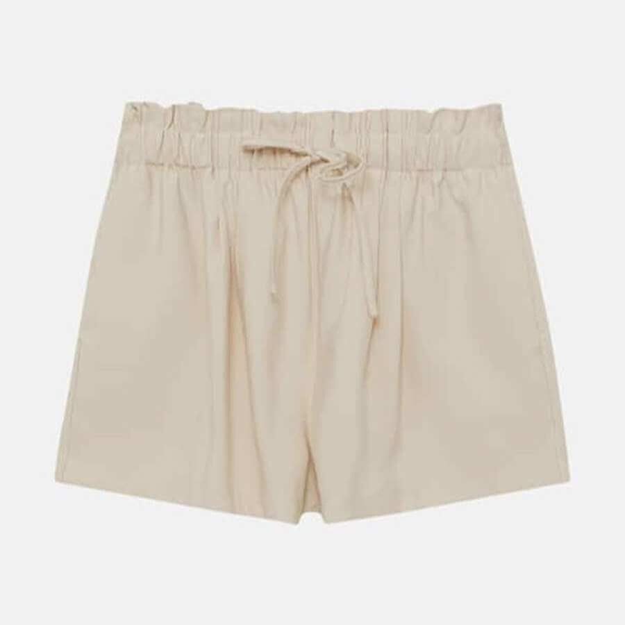 

Шорты-бермуды Pull&Bear Paperbag, бежевый