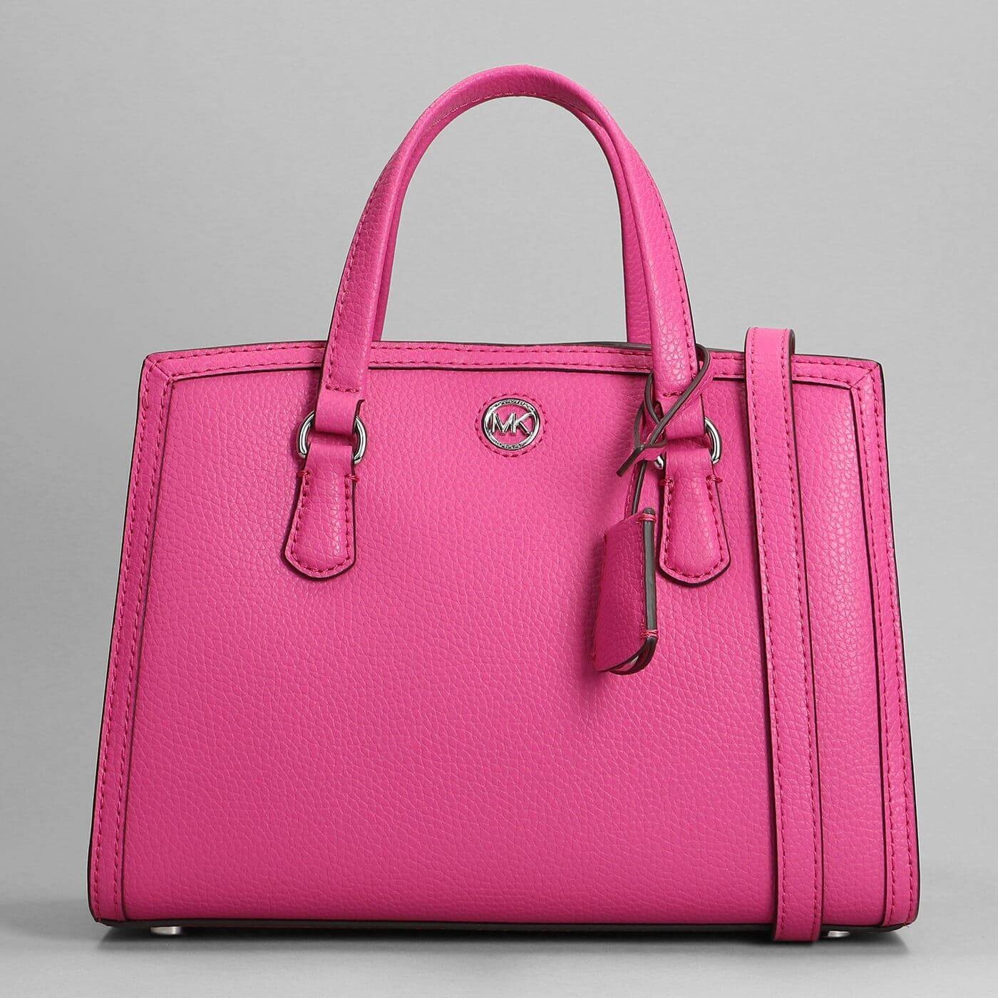 

Сумка-тоут Michael Kors Chantal Hand, фуксия