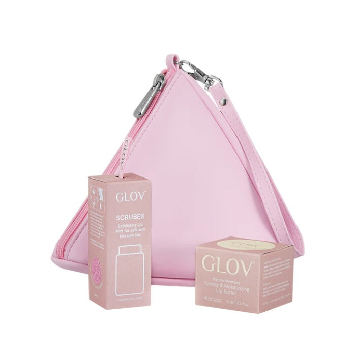 

Glov Набор для ухода за губами Perfect Lips Скраб для губ Lip Scrubex + губная помада Lip Butter