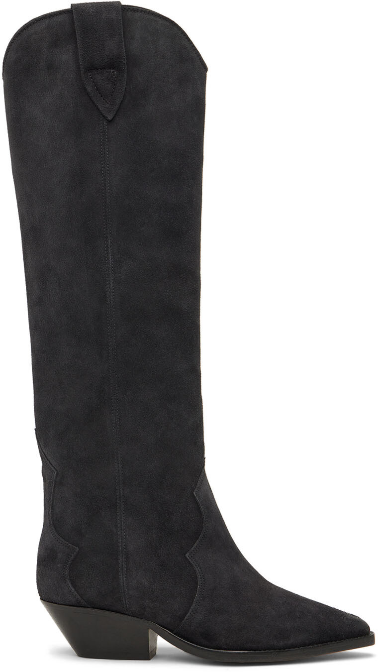 

Черные ботинки денви Isabel Marant, Черный