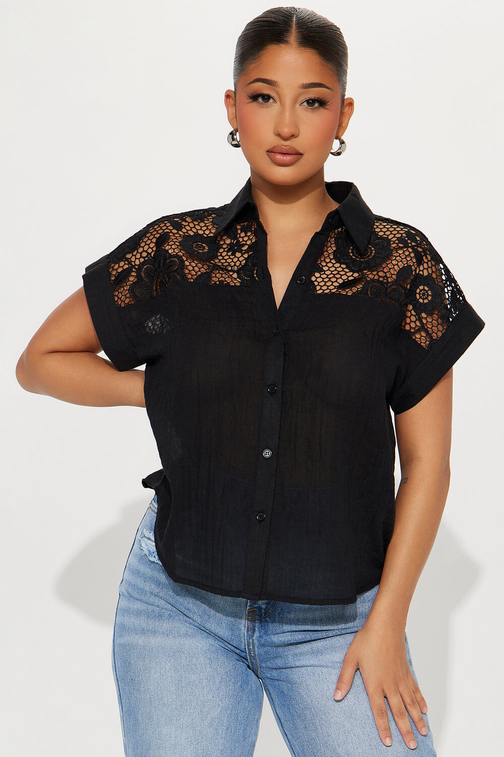 

Рубашка Fashion Nova T1504A548, черный