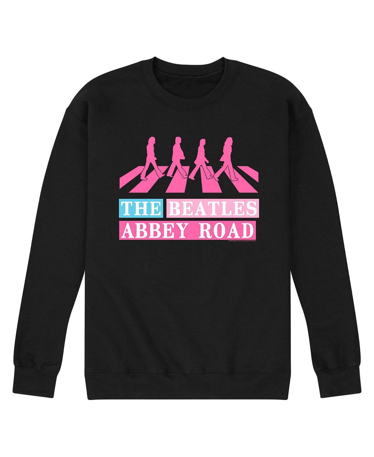 

Мужская флисовая толстовка the beatles abbey road AIRWAVES, черный