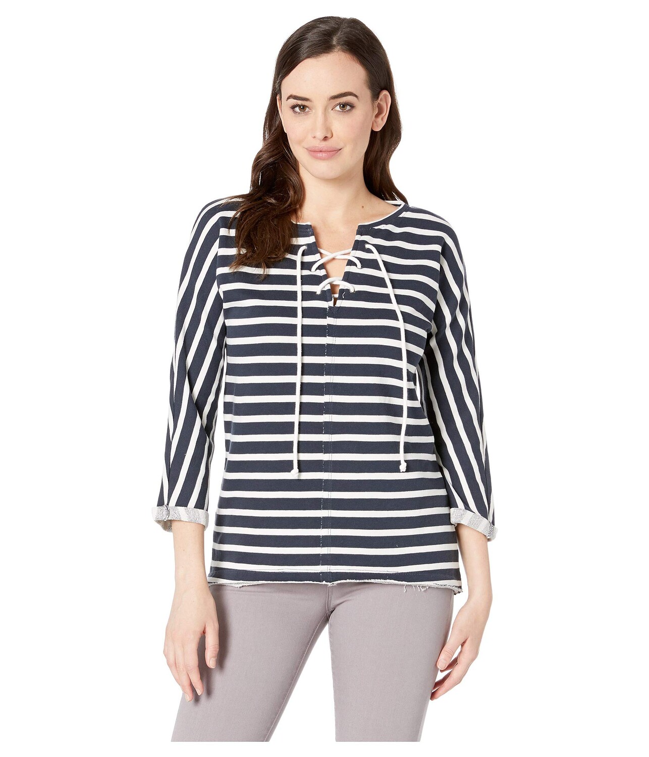 

Свитер Jag Jeans, Debbie Lace-Up Shirt