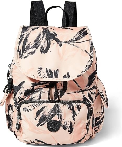

Женская женская сумка Kipling City Pack S, коралловый цветок
