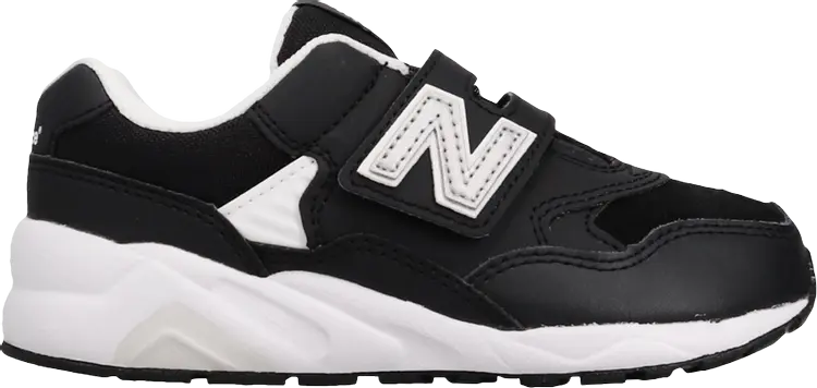 

Кроссовки New Balance 580 Kids Wide 'Black White Silver', черный