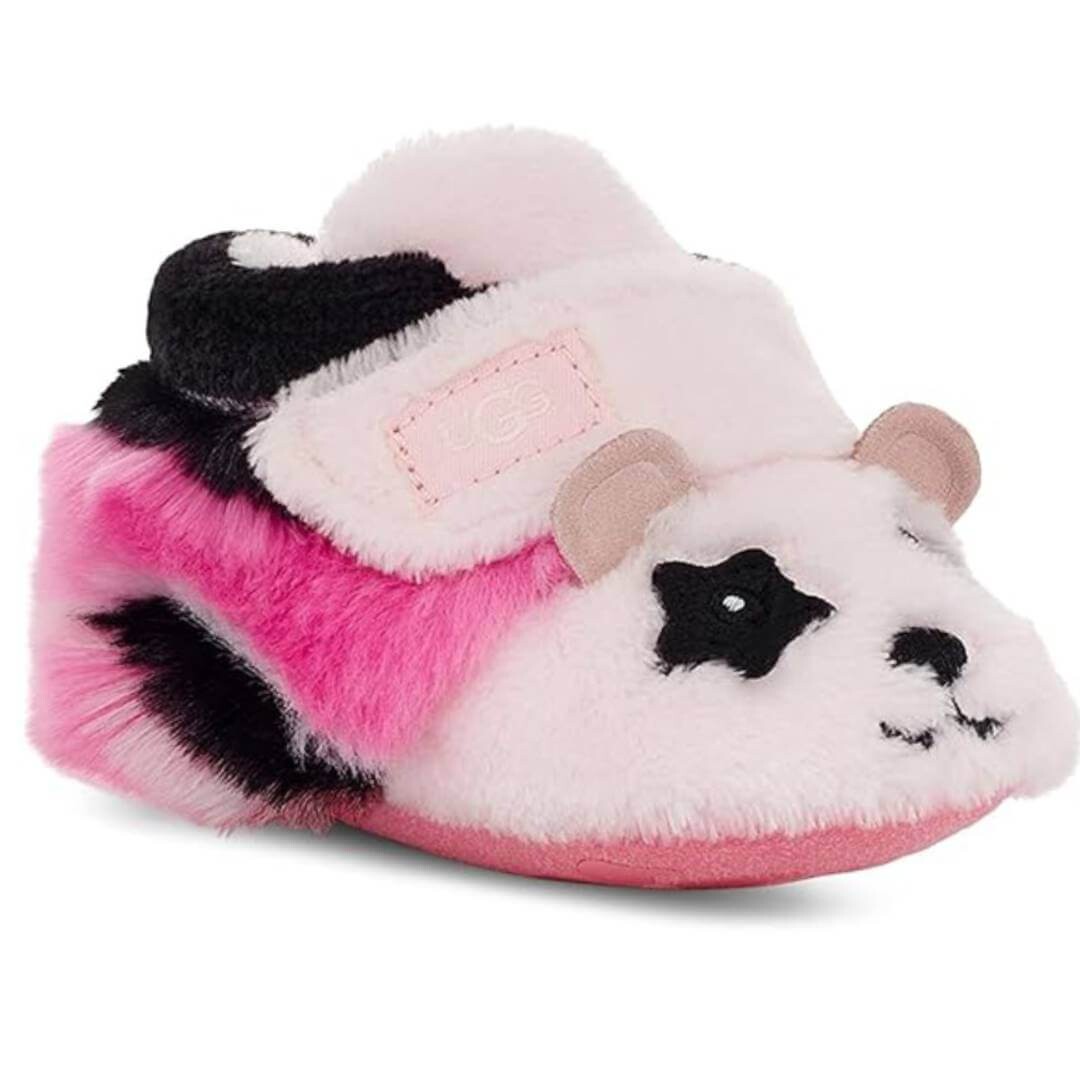 

Детские тапочки Панда UGG Unisex Stuffie Fashion, розовый/черный