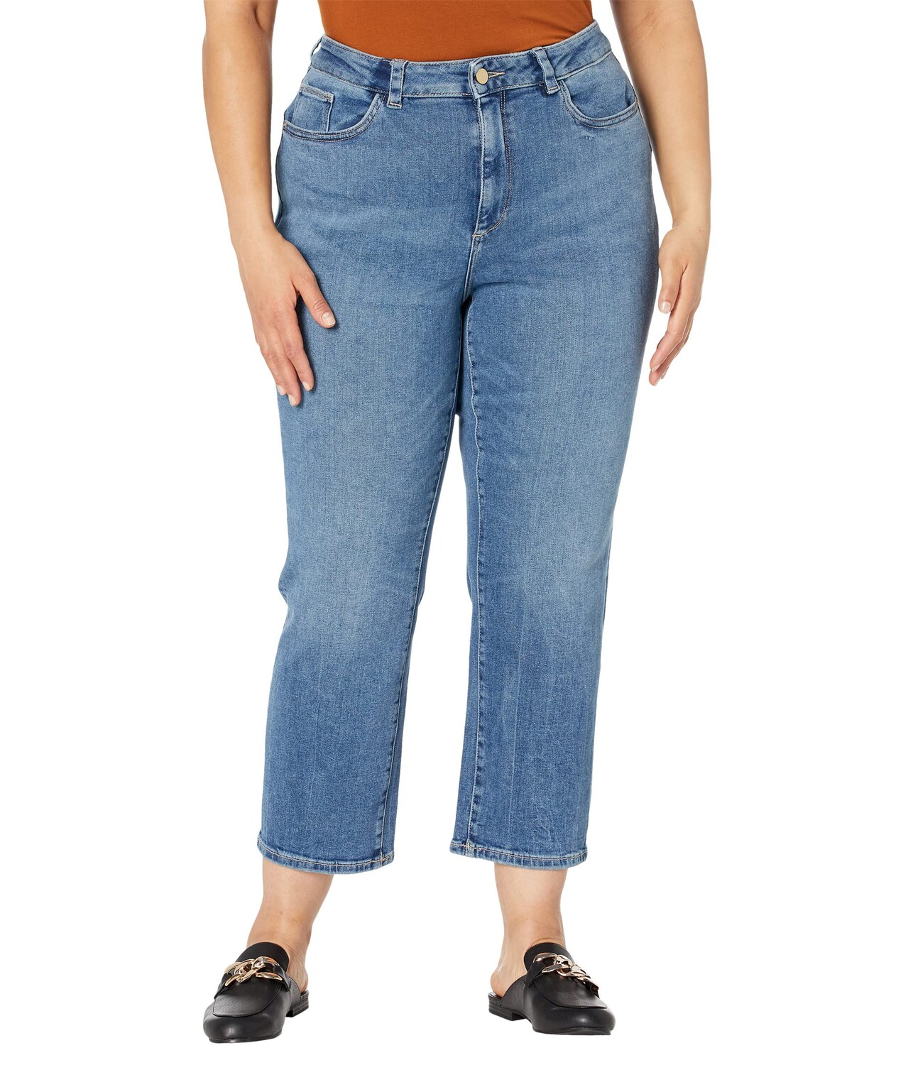 

Джинсы DL1961, Plus Size Patti Straight in Martime