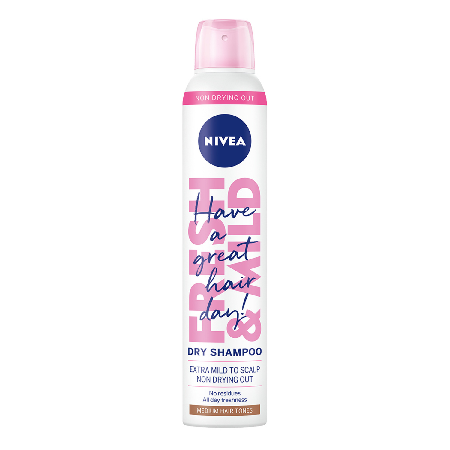 Nivea Fresh Revive сухой шампунь для каштановых волос, 200 мл - фото