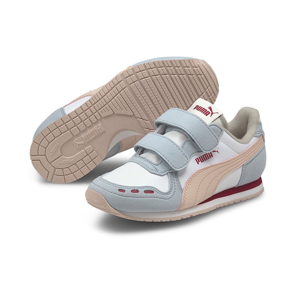 Кроссовки Puma Cabana Racer Sl V PS, синий кроссовки puma fun racer ac ps синий