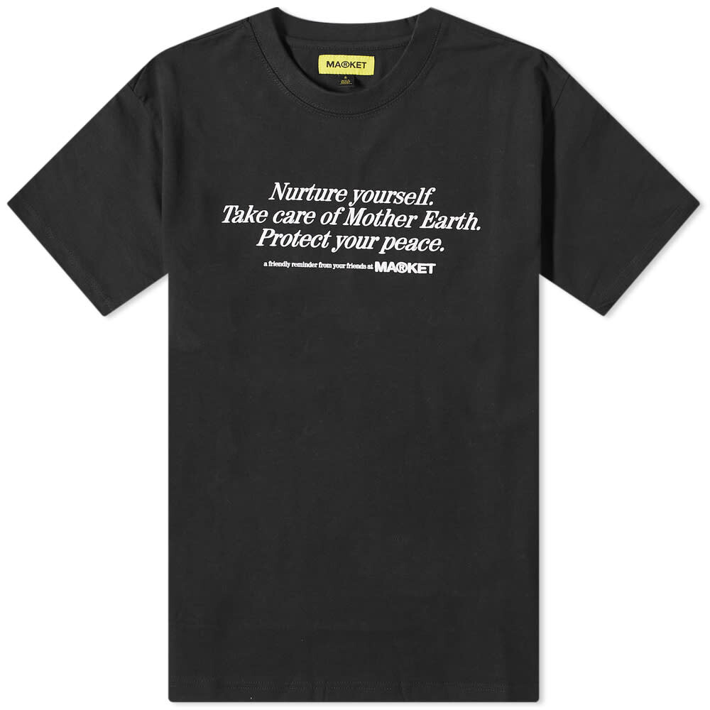 

Футболка Market Market Nurture Yourself Tee, Черный