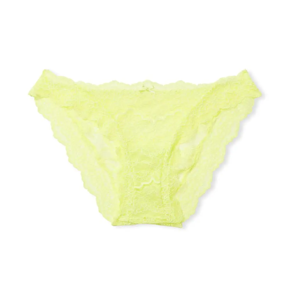 

Трусы Victorias Secret Dream Angels Lace & Velvet Cheekini, желтый