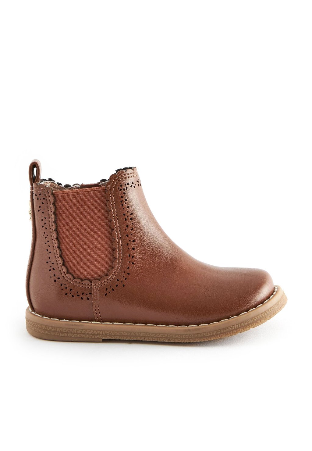 Туфли для первых шагов Chelsea Bootsfit (F) Next, цвет tan brown обувь для первых шагов chelsea next цвет tan brown