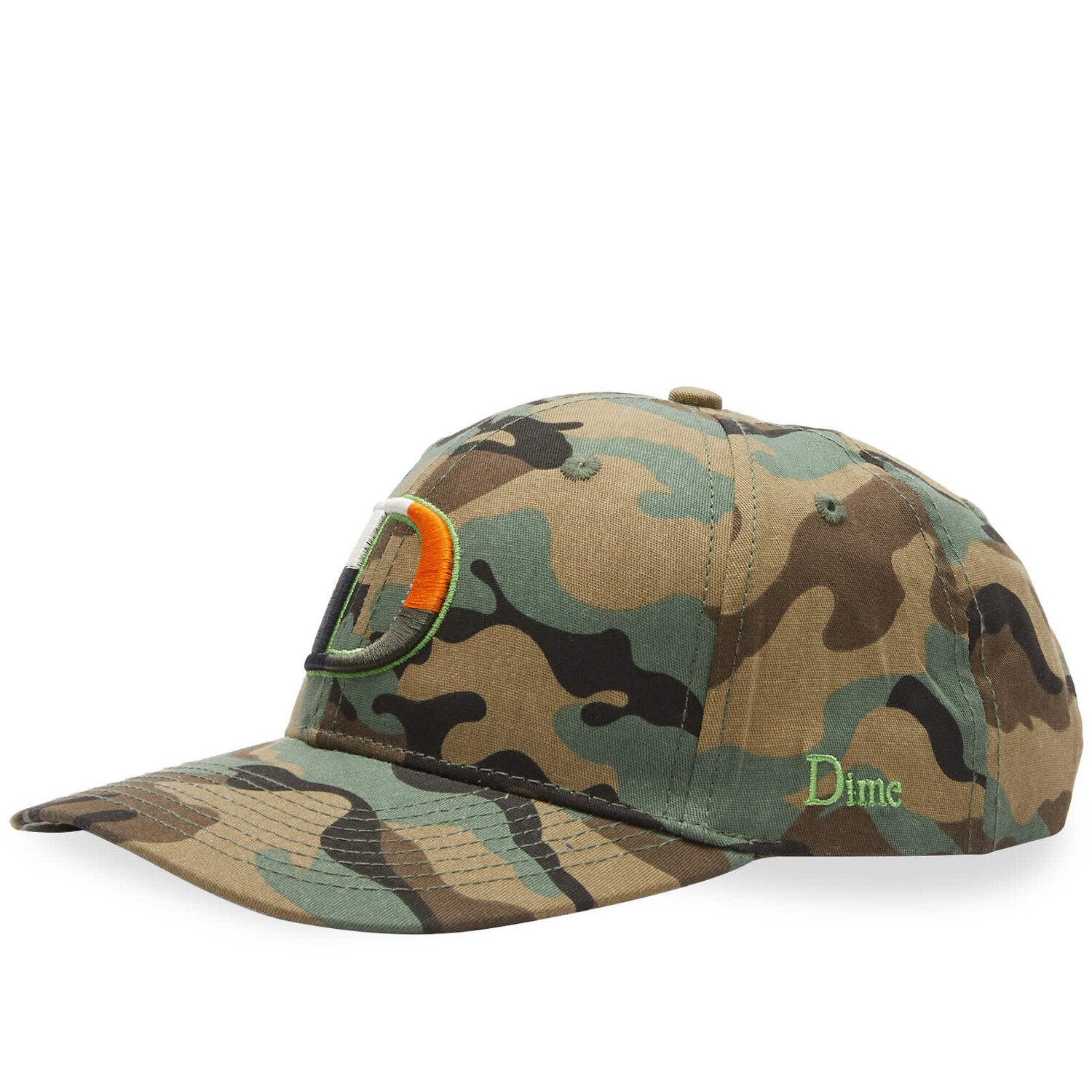 

Бейсболка Dime D Logo 6 Panel, камуфляж