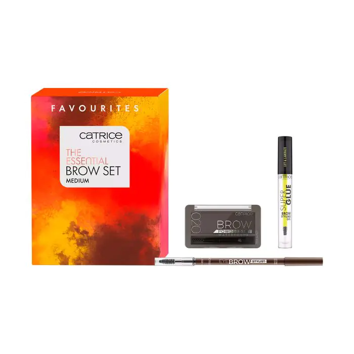 

Набор косметики Set The Essential Brow Medium Catrice, Set 3 productos