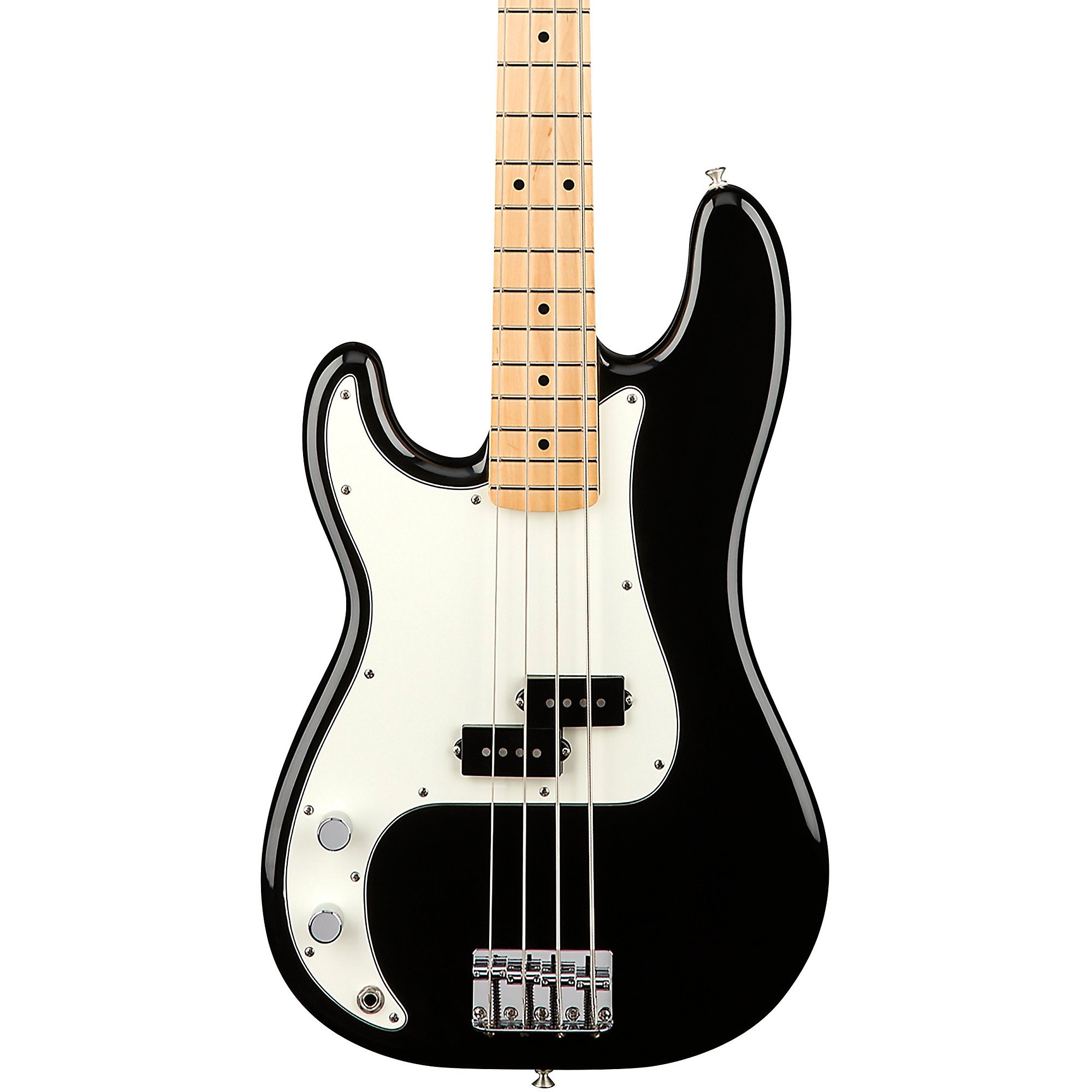 Накладка на гриф Fender Player Precision Bass, клен, левая, черная