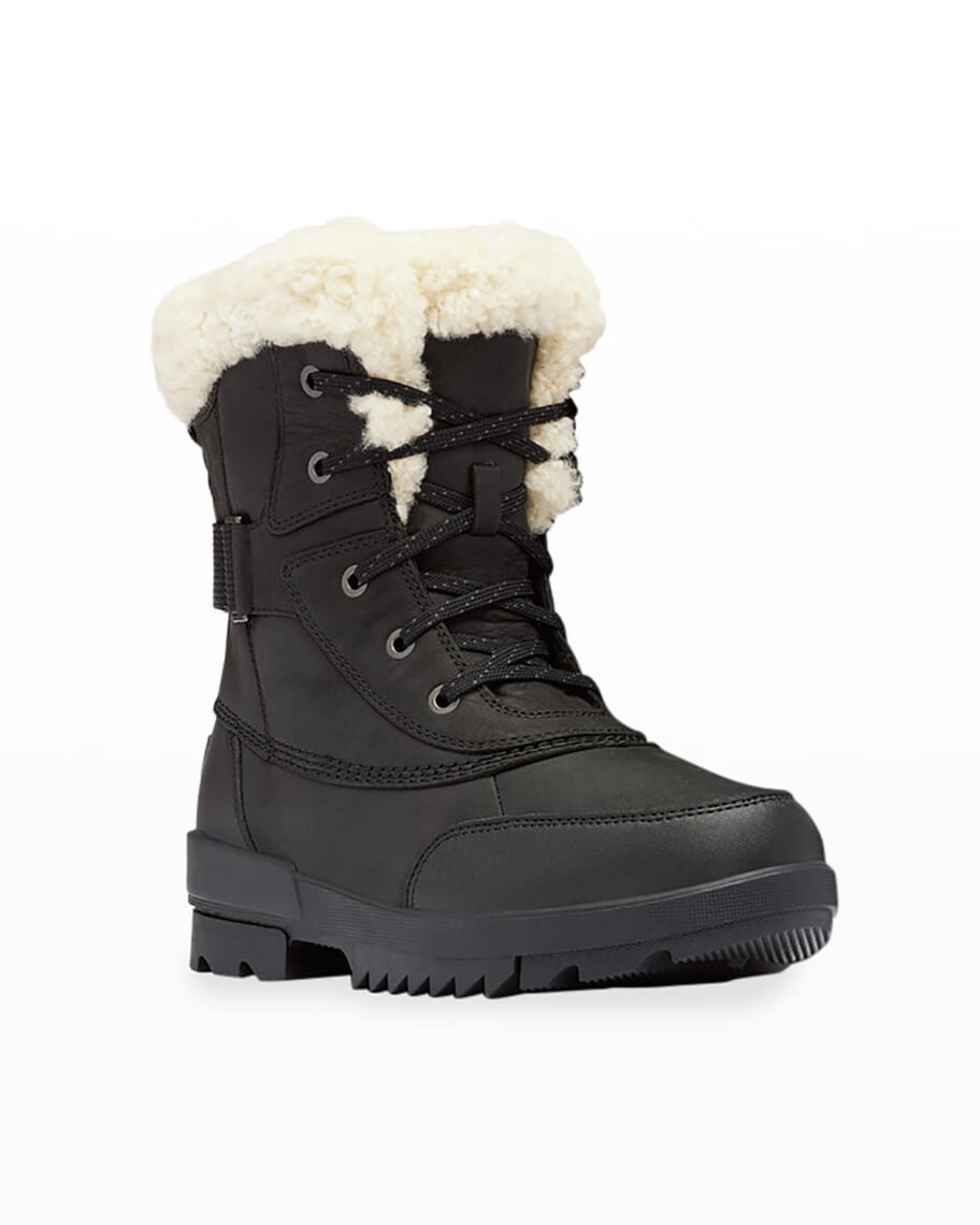 

Кожаные зимние ботинки Tivoli из овечьей шерсти Sorel