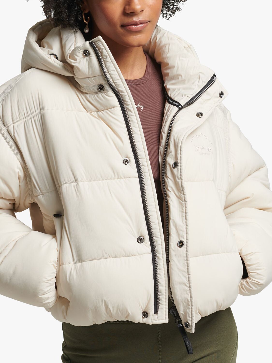 

Укороченная куртка-пуховик Superdry Cocoon, Rainy Day