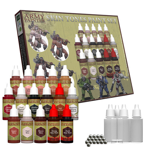 

Краска для фигурок Skin Tones Paint Set