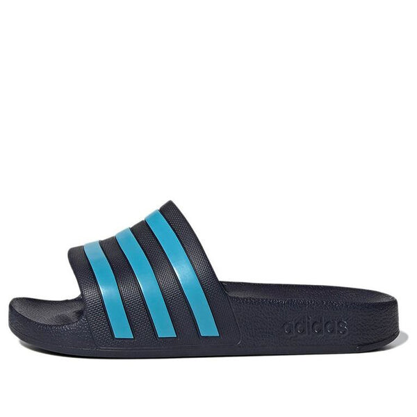 Шлепанцы Adidas Adilette EG1757, синий шлепанцы adidas adilette желтый белый