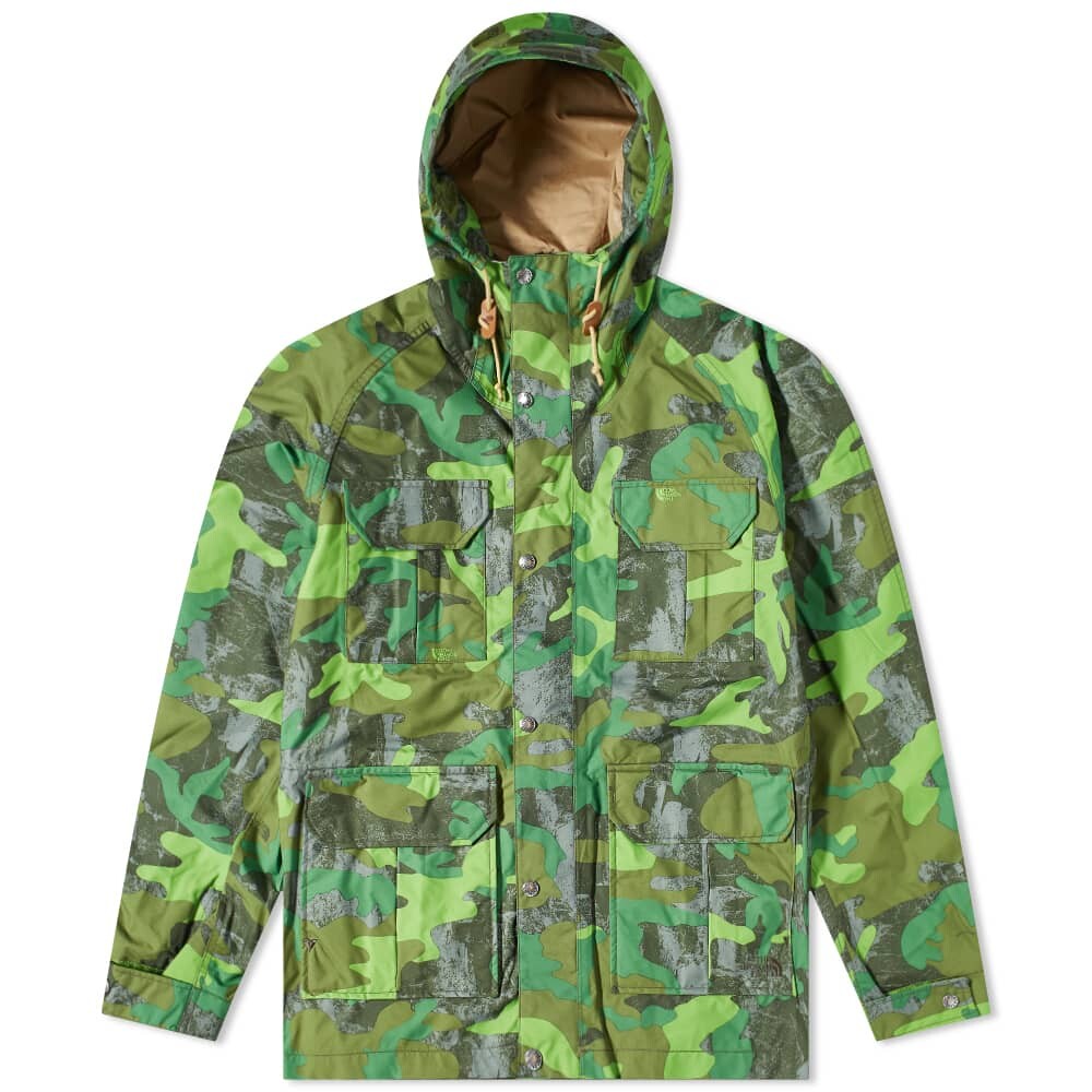 

M Printed DryVent Mountain Parka The North Face, Зеленый