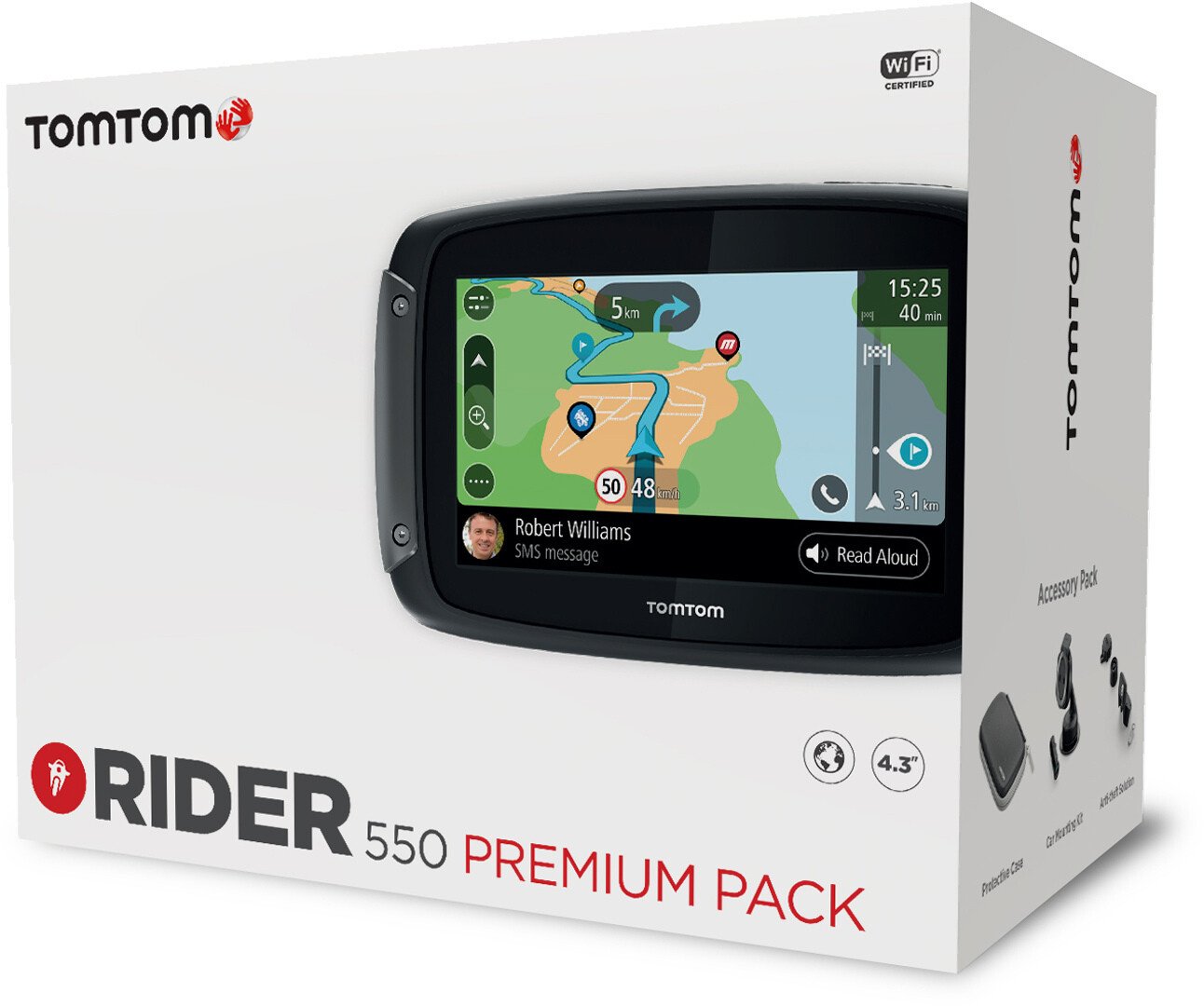 

TomTom Rider 550 World Premium Система управления маршрутом,